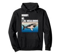 Personne : Moi : J'aime Les mégalodons - Requin Megalodon Sweat à Capuche