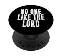Personne n'aime Le Seigneur Foi chrétienne Jésus culte la prière PopSockets PopGrip Adhésif