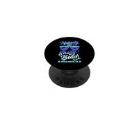 Personne n'aime Une Plage ombragée, Avila Beach, Californie PopSockets PopGrip Adhésif