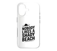Personne n'aime Une Plage ombragée, Humoristique, Tropical Coque pour iPhone 17