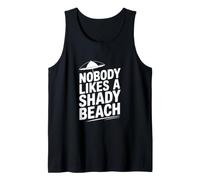 Personne n'aime Une Plage ombragée, Humoristique, Tropical Débardeur