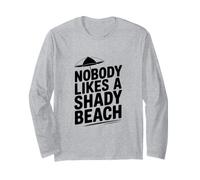 Personne n'aime Une Plage ombragée, Humoristique, Tropical Manche Longue