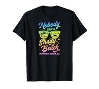 Personne n'aime Une Plage ombragée Monterey Beach, Californie T-Shirt