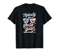 Personne n'aime Une Plage ombragée Santa Monica, Californie T-Shirt