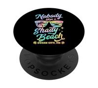 Personne n'aime Une Plage ombragée, Un Match Entre Ocean City et Maryland PopSockets PopGrip Adhésif
