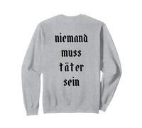 Personne ne Doit être Le Coupable Contre la Violence sexualisée Me Too Sweatshirt