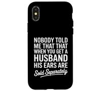 Personne ne m'a dit que son mari avait vendu séparément des femmes mariées drôles Coque pour iPhone X/XS