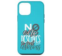 Personne ne mérite de se Sentir Inutile Contre l'intimidation Coque pour iPhone 12 Mini
