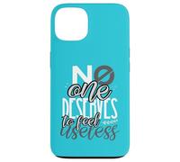 Personne ne mérite de se Sentir Inutile Contre l'intimidation Coque pour iPhone 13