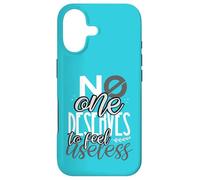 Personne ne mérite de se Sentir Inutile Contre l'intimidation Coque pour iPhone 17