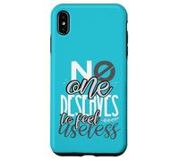 Personne ne mérite de se Sentir Inutile Contre l'intimidation Coque pour iPhone XS Max