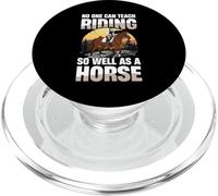 Personne ne Peut enseigner l'équitation Aussi Bien qu'un Cheval PopSockets PopGrip pour MagSafe