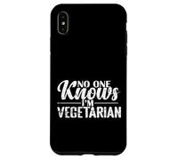 Personne ne sait que je suis végétarien Coque pour iPhone XS Max