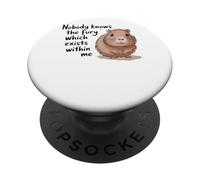 Personne ne Sait Que la Fureur Existe en Moi PopSockets PopGrip Adhésif