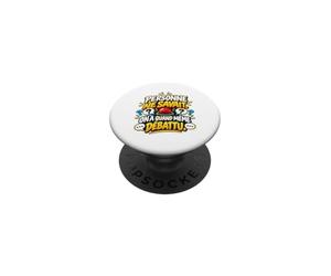 Personne Ne Savait on A Quand Même Débattu Humour Quiz PopSockets PopGrip Adhésif