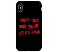 Personne ne s'inquiète jusqu'à ce Que Vous Soyez Chaud, Riche ou Mort Coque pour iPhone X/XS
