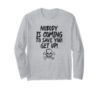 Personne ne Vient pour Vous sauver ! Levez-Vous ! (Fighter Statement) Manche Longue