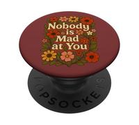 Personne n'est en colère Contre toi Design Doux et rassurant Contre l'anxiété PopSockets PopGrip Adhésif