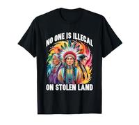 Personne n'est illégal sur Les Terres volées des Amérindiens T-Shirt