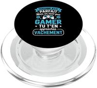 Personne n'est Parfait mais en Tant Que Gamer Tu Y ES PopSockets PopGrip pour MagSafe