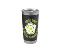 Personne n'est parfait, mais si quelqu'un vient du Yorkshire, il est proche du jaune Gobelet isotherme en acier inoxydable double paroi