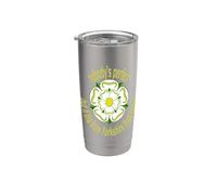 Personne n'est parfait, mais si quelqu'un vient du Yorkshire, il est proche du jaune Gobelet isotherme en acier inoxydable double paroi