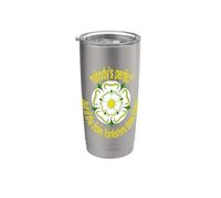 Personne n'est parfait, mais si quelqu'un vient du Yorkshire, il est proche du jaune Gobelet isotherme en acier inoxydable double paroi