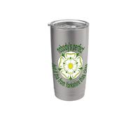 Personne n'est parfait, mais si quelqu'un vient du Yorkshire, il est proche du vert Gobelet isotherme en acier inoxydable double paroi