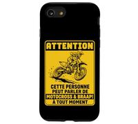 Personne Peut Parler de Motocross Moto Cross Motard Humour Coque pour iPhone SE (2020) / 7/8