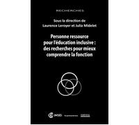 Personne ressource pour l'éducation inclusive. Des recherches pour mieux comprendre la fonction - Laurence Leroyer - Champ Social Eds Du - broché - Essai