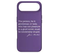 Personne Roman intolérablement Stupide Jane Austen Citation Meme Back Coque pour iPhone Air