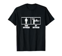 Personnel de Cabine Votre Petit ami Mon Petit ami Agent de Bord T-Shirt