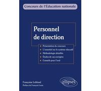 Personnel de direction - Françoise Leblond - Ellipses - broché - Scolaire / Universitaire
