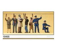 personnel de train et passagers G