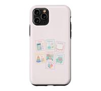 Personnel d'école Mignon Sujets de Classe Pastel Carrière Icônes Coque pour iPhone 11 Pro