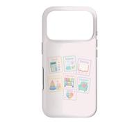 Personnel d'école Mignon Sujets de Classe Pastel Carrière Icônes Coque pour iPhone 17 Pro