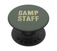 Personnel du Camp Camp Camp été hôte équipage conseiller équipe infirmière PopSockets PopGrip Adhésif