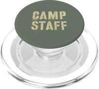 Personnel du Camp Camp Camp été hôte équipage conseiller équipe infirmière PopSockets PopGrip pour MagSafe