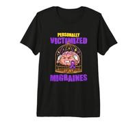 Personnellement Victime de Mes migraines T-Shirt Haut de Gamme