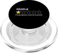 Personnes 1 étoile Cauchemar Citation drôle PopSockets PopGrip pour MagSafe
