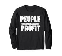 Personnes au-Dessus du Profit Manche Longue