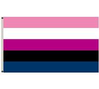 Personnes De Genre Fluide Drapeau Décoratif Drapeau De La Fierté Suspendre Bannière Double Face Pour D'Intérieur Bureaux Intérieur 3X5 Ft