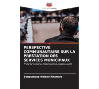 Perspective Communautaire Sur La Prestation Des Services Municipaux
