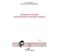 Pascal Terrien – Perspectives actuelles de la recherche en éducation musicale – broché