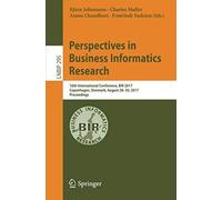 Perspectives In Business Informatics Research