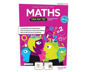 Perspectives Mathématiques terminale Bac Pro - livre élève - Éd. 2024 - Christine Descamp - Hachette Technique - broché - Scolaire / Universitaire