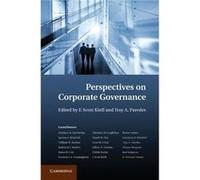 Perspectives on Corporate Governance - Cambridge University Press - Cambridge University Press - Livre en Anglais - Paperback Cambridge University PressCambridge University Press (Auteur)