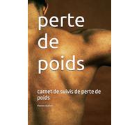 perte de poids: carnet de suivis de perte de poids