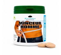 Perte de Poids Musculation | Minceur Homme | Brûle Graisses Puissant - Ventre Plat - Coupe Faim | 90 Comprimés Végan | L carnitine - Nopal - Guarana |Fabriqué en France - Exceldiet Pharma