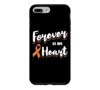 Perte de Ruban de Sensibilisation au Cancer du Rein Souvenir Aimant Coque pour iPhone 7 Plus/8 Plus